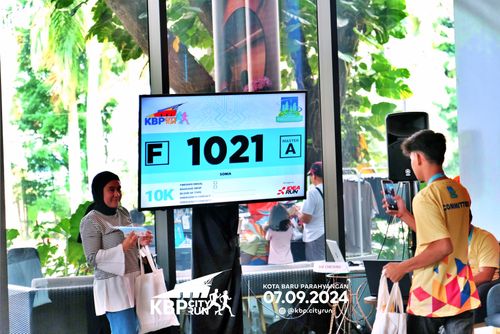 Race photo from KBP City Run 2024