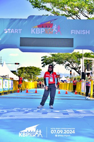 Race photo from KBP City Run 2024