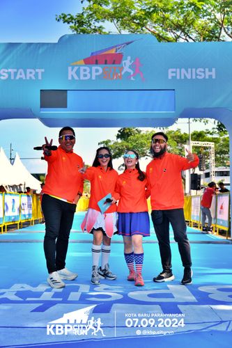 Race photo from KBP City Run 2024