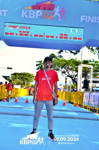 Race photo from KBP City Run 2024