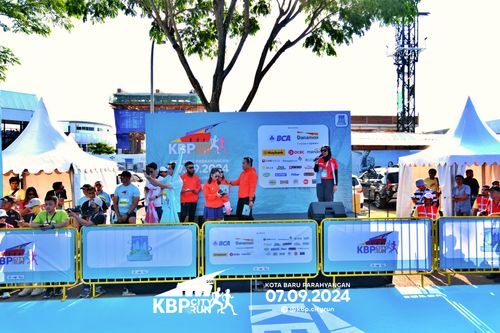 Race photo from KBP City Run 2024