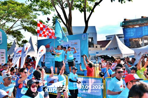 Race photo from KBP City Run 2024