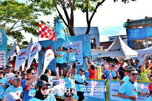 Race photo from KBP City Run 2024