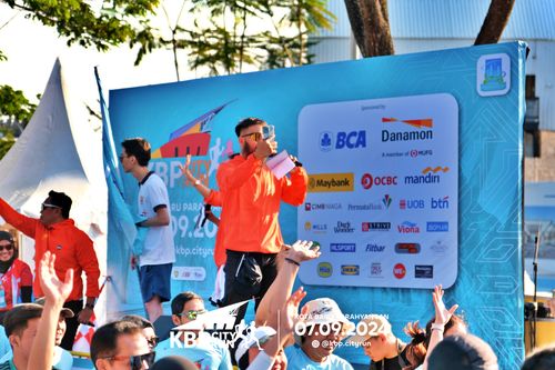 Race photo from KBP City Run 2024