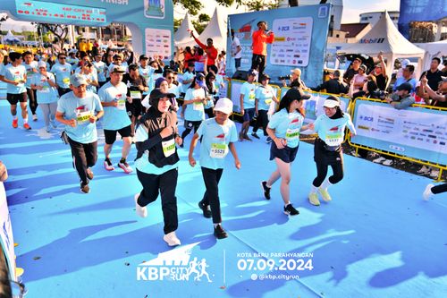 Race photo from KBP City Run 2024