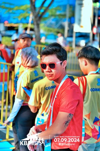 Race photo from KBP City Run 2024