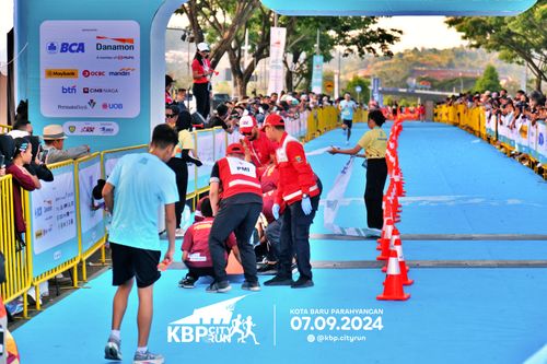 Race photo from KBP City Run 2024