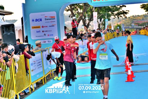 Race photo from KBP City Run 2024
