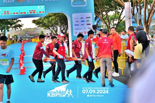 Race photo from KBP City Run 2024