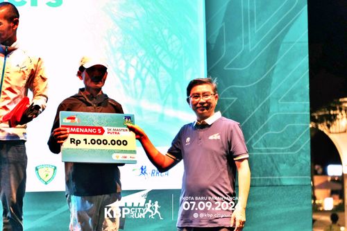 Race photo from KBP City Run 2024