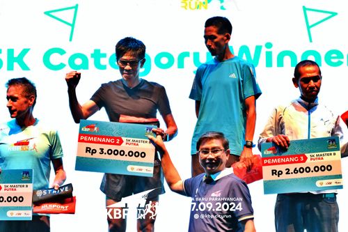 Race photo from KBP City Run 2024