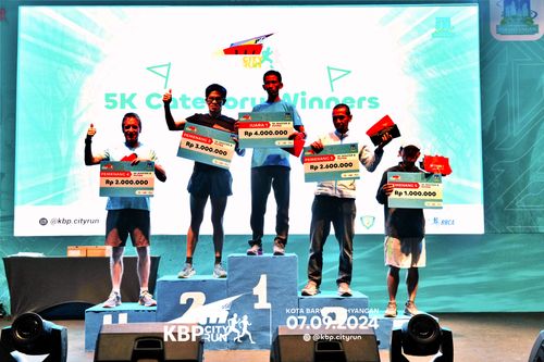 Race photo from KBP City Run 2024