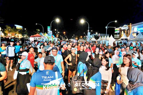 Race photo from KBP City Run 2024