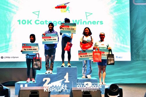 Race photo from KBP City Run 2024