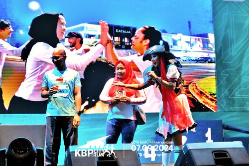 Race photo from KBP City Run 2024