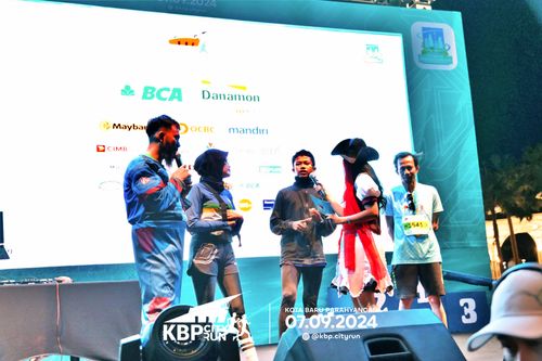 Race photo from KBP City Run 2024