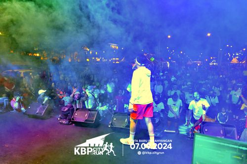 Race photo from KBP City Run 2024