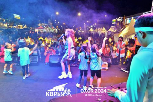 Race photo from KBP City Run 2024