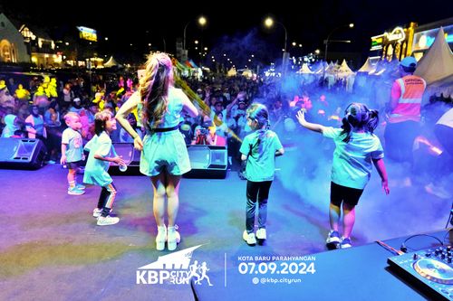 Race photo from KBP City Run 2024
