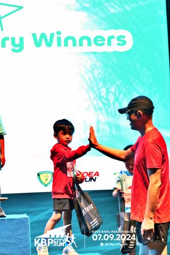 Race photo from KBP City Run 2024
