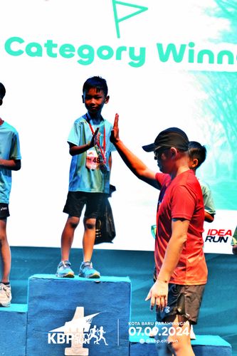 Race photo from KBP City Run 2024