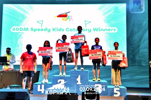Race photo from KBP City Run 2024