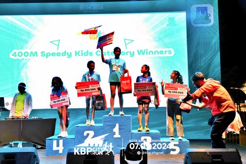 Race photo from KBP City Run 2024