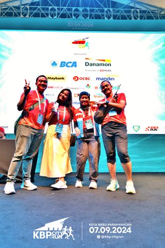 Race photo from KBP City Run 2024