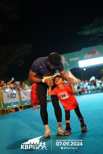 Race photo from KBP City Run 2024