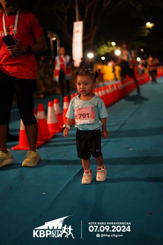 Race photo from KBP City Run 2024