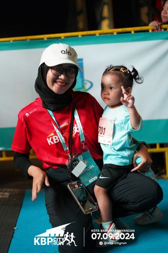 Race photo from KBP City Run 2024