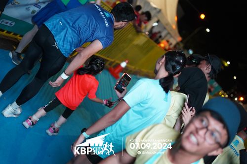 Race photo from KBP City Run 2024