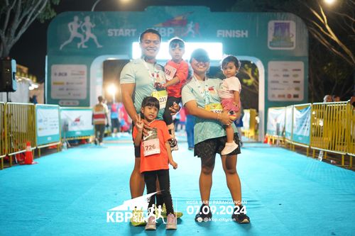 Race photo from KBP City Run 2024