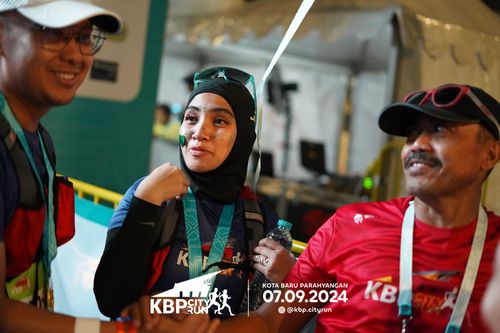Race photo from KBP City Run 2024