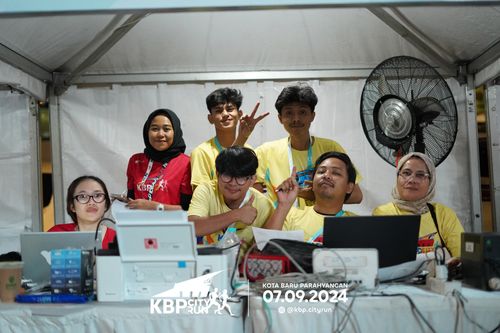 Race photo from KBP City Run 2024