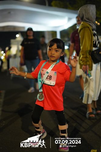 Race photo from KBP City Run 2024