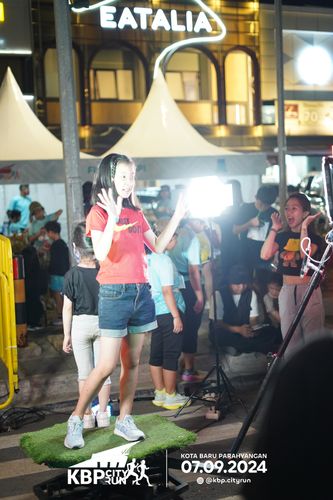 Race photo from KBP City Run 2024