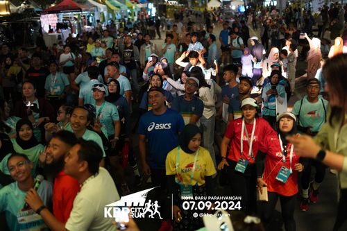 Race photo from KBP City Run 2024
