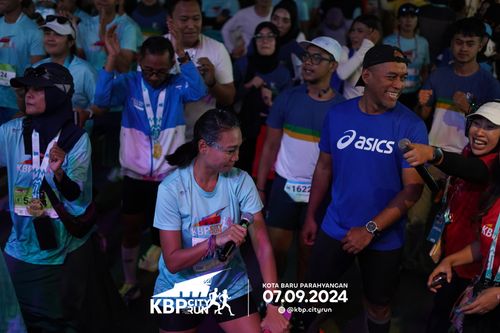 Race photo from KBP City Run 2024
