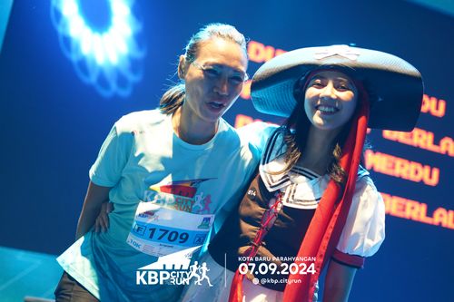 Race photo from KBP City Run 2024