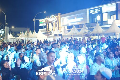Race photo from KBP City Run 2024