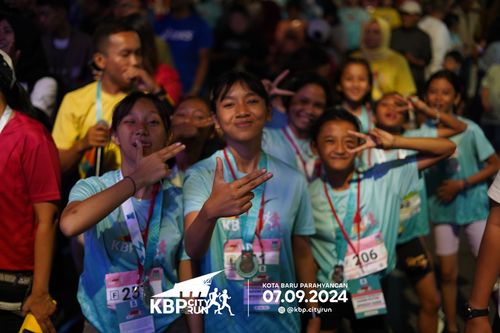 Race photo from KBP City Run 2024