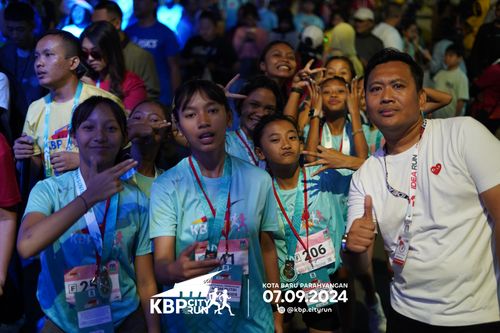 Race photo from KBP City Run 2024