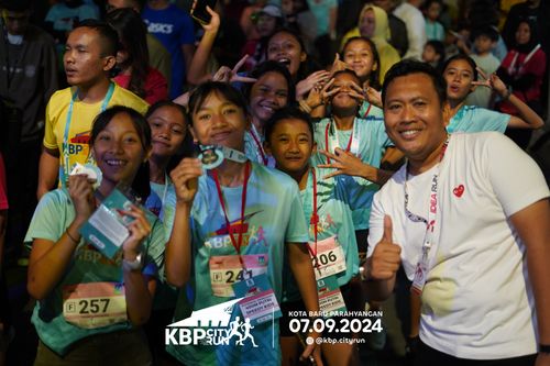 Race photo from KBP City Run 2024
