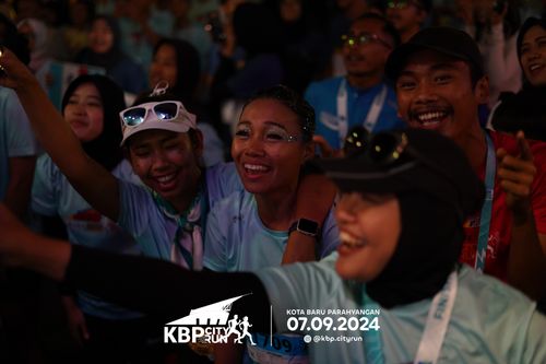 Race photo from KBP City Run 2024