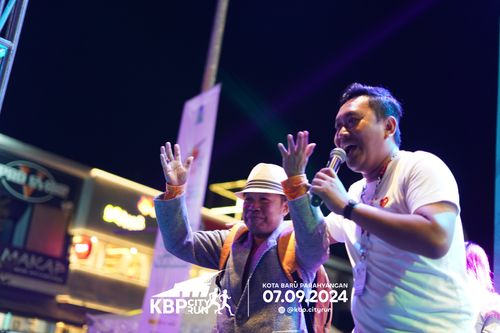 Race photo from KBP City Run 2024