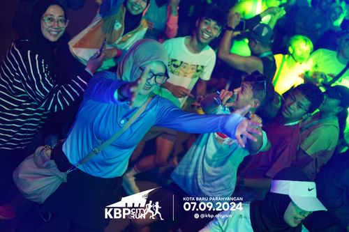Race photo from KBP City Run 2024