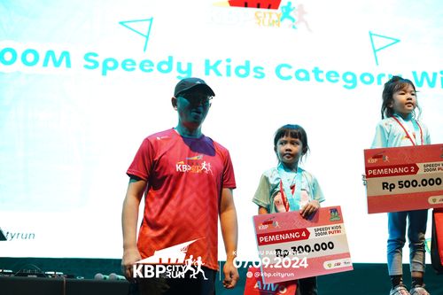 Race photo from KBP City Run 2024