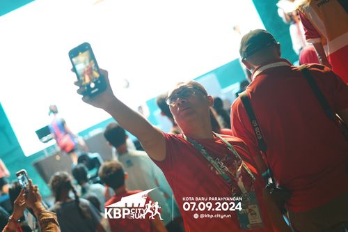 Race photo from KBP City Run 2024
