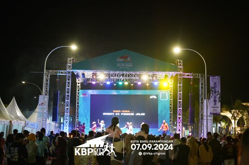 Race photo from KBP City Run 2024